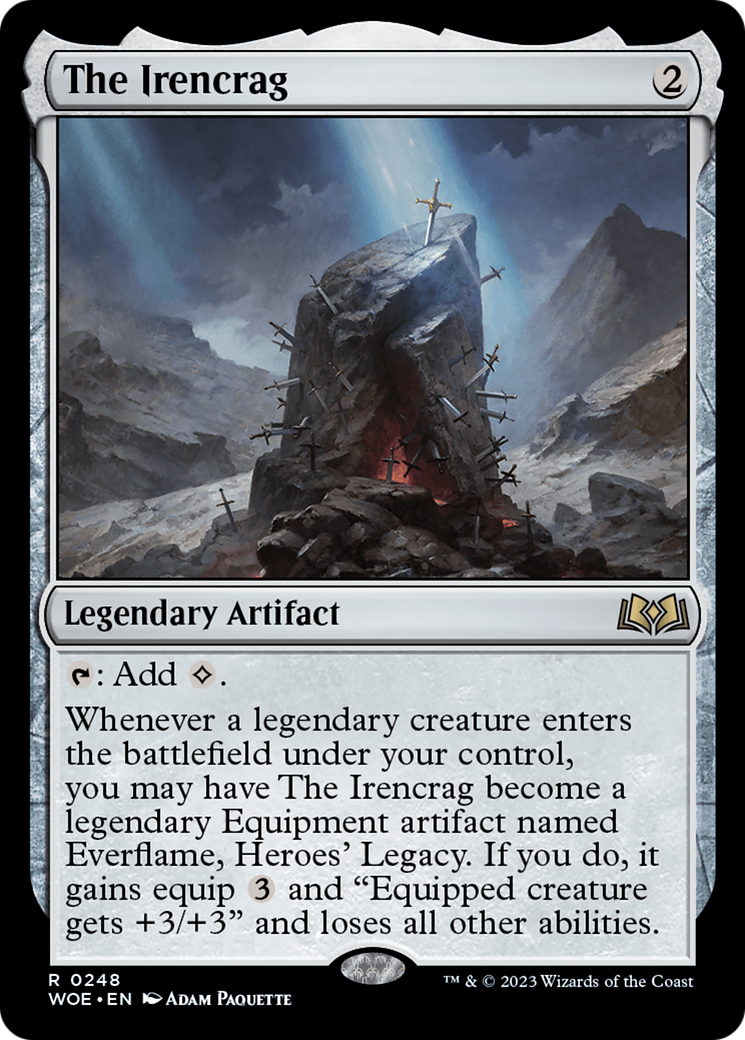 The Irencrag (248) Foil - Wilds of Eldraine