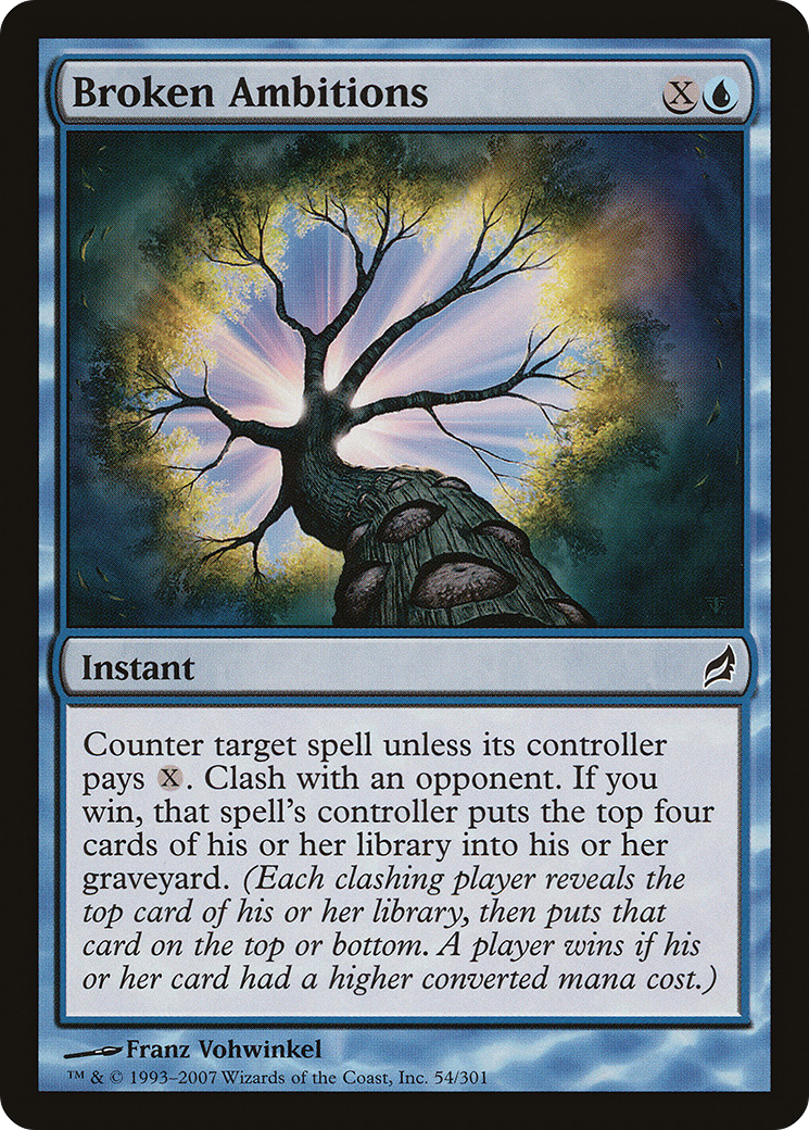 Broken Ambitions (054) Foil - Lorwyn
