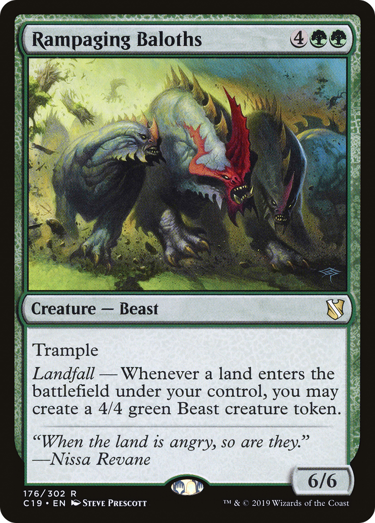 Rampaging Baloths (176) - Commander 2019
