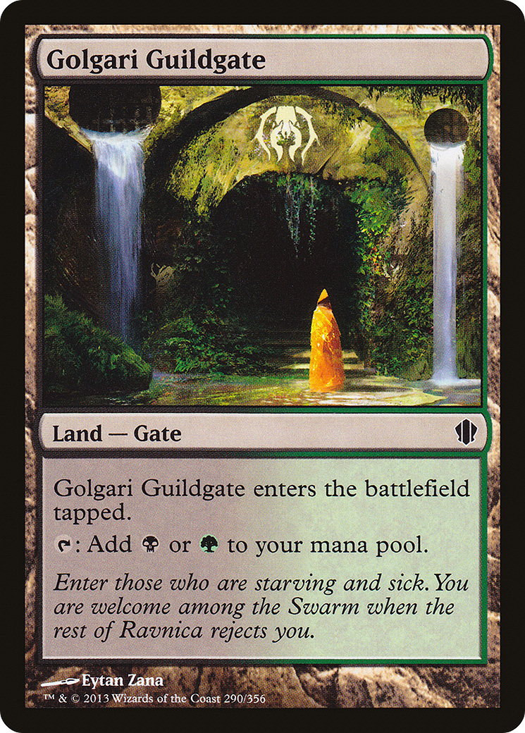 Golgari Guildgate (290) - Commander 2013