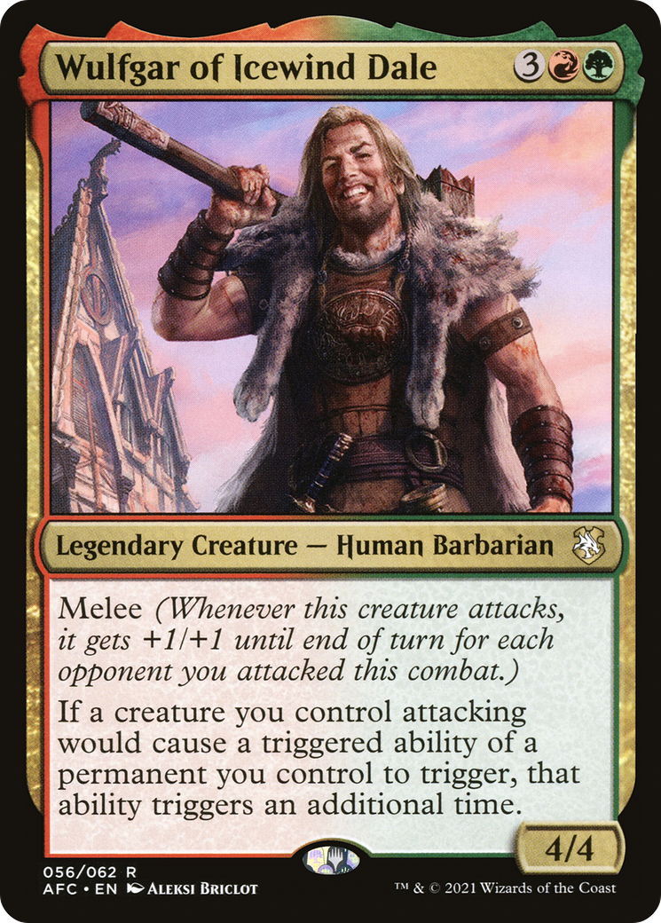 Wulfgar of Icewind Dale (056) - Forgotten Realms Commander