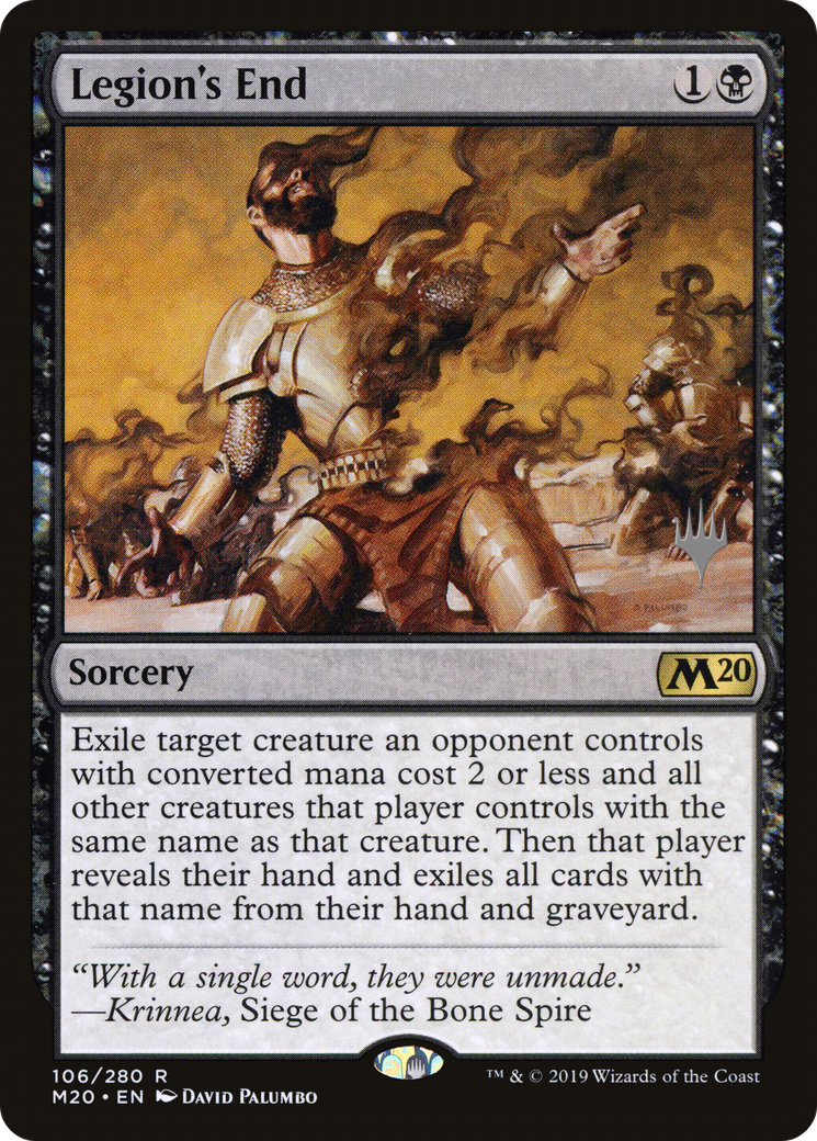 Legion's End (106) Foil - Core Set 2020 Promos