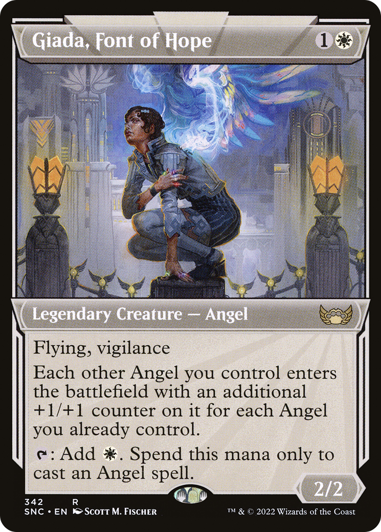 Giada, Font of Hope (Showcase) (342) Foil - Streets of New Capenna