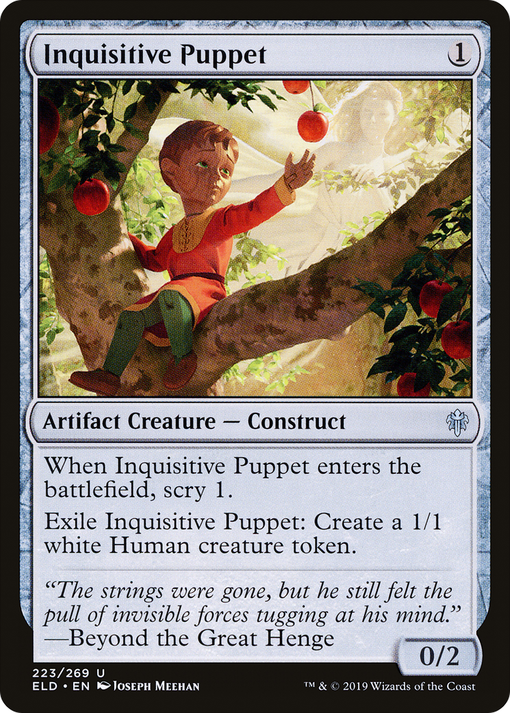 Inquisitive Puppet (223) - Throne of Eldraine