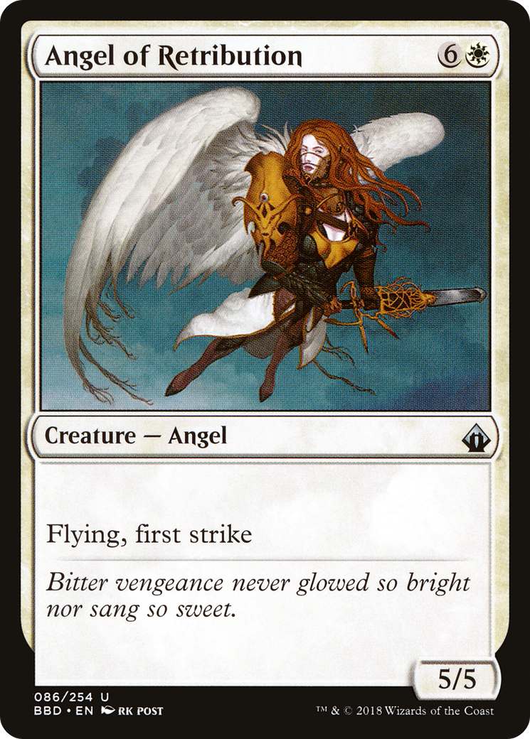 Angel of Retribution (086) Foil - Battlebond