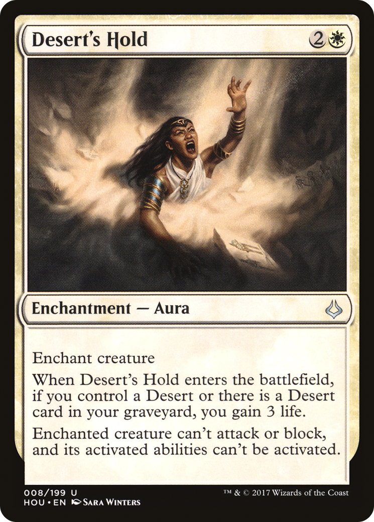 Desert's Hold (008) Foil - Hour of Devastation