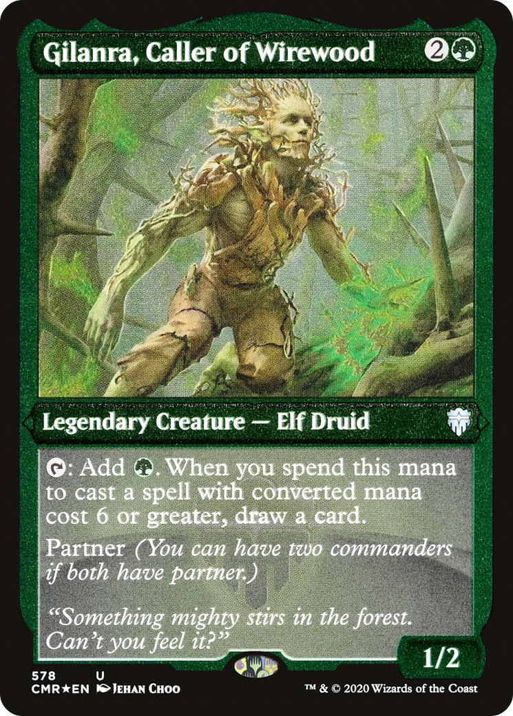 Gilanra, Caller of Wirewood (578) Foil - Commander Legends