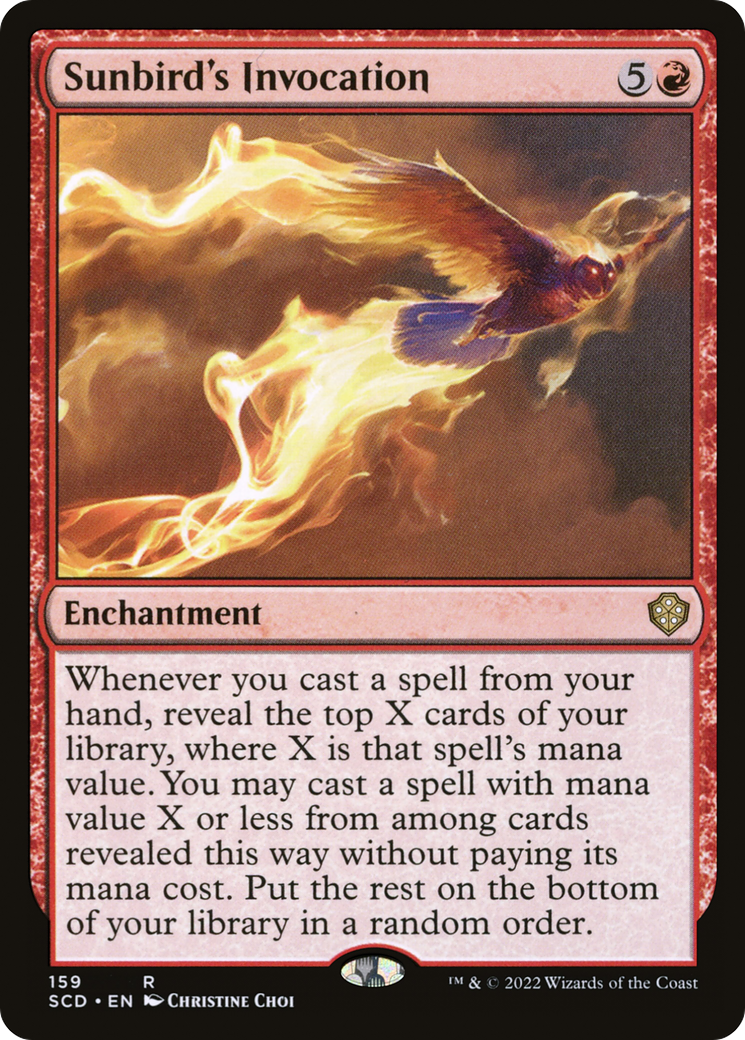 Sunbird's Invocation (159) - Starter Commander Decks