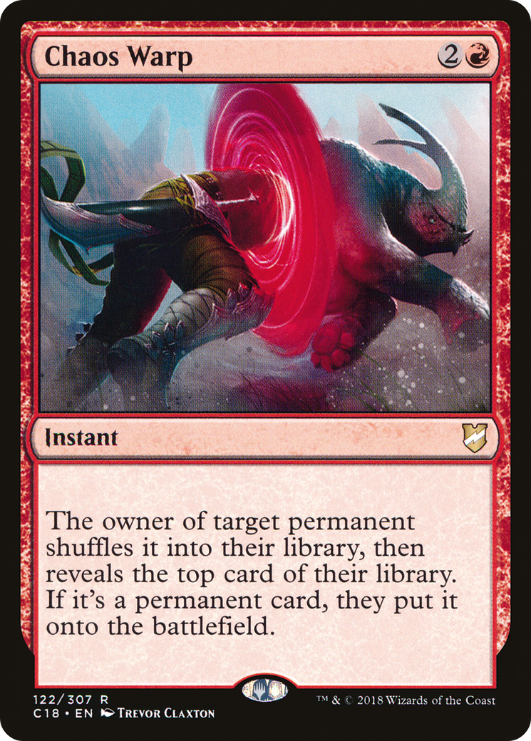 Chaos Warp (122) - Commander 2018