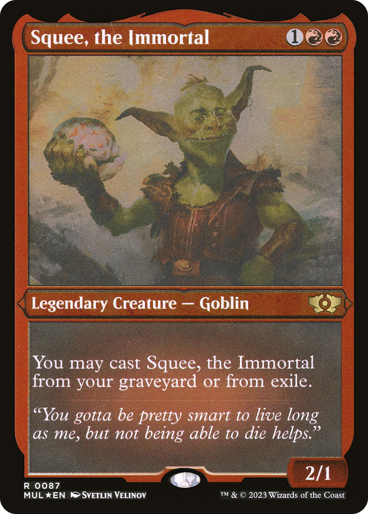 Squee, the Immortal (087) Etched - Multiverse Legends