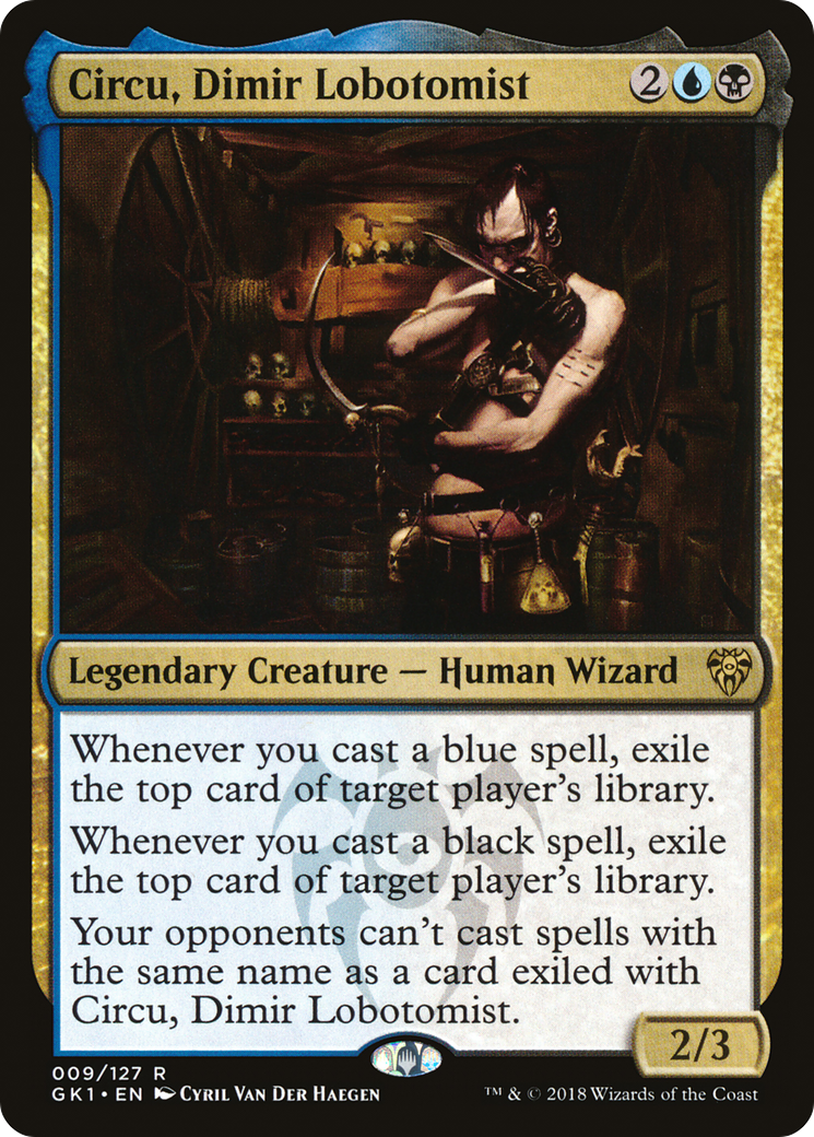 Circu, Dimir Lobotomist (009) - GRN Guild Kit