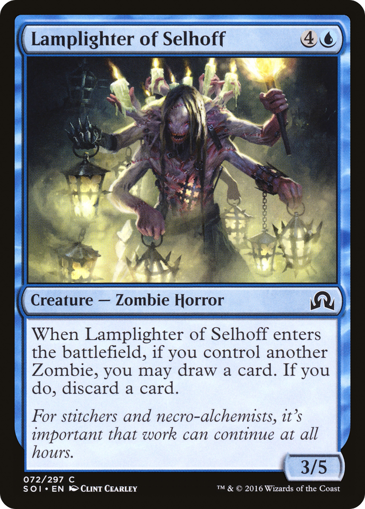 Lamplighter of Selhoff (072) Foil - Shadows over Innistrad