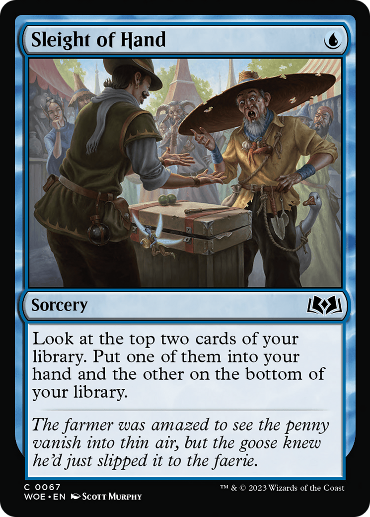 Sleight of Hand (067) - Wilds of Eldraine