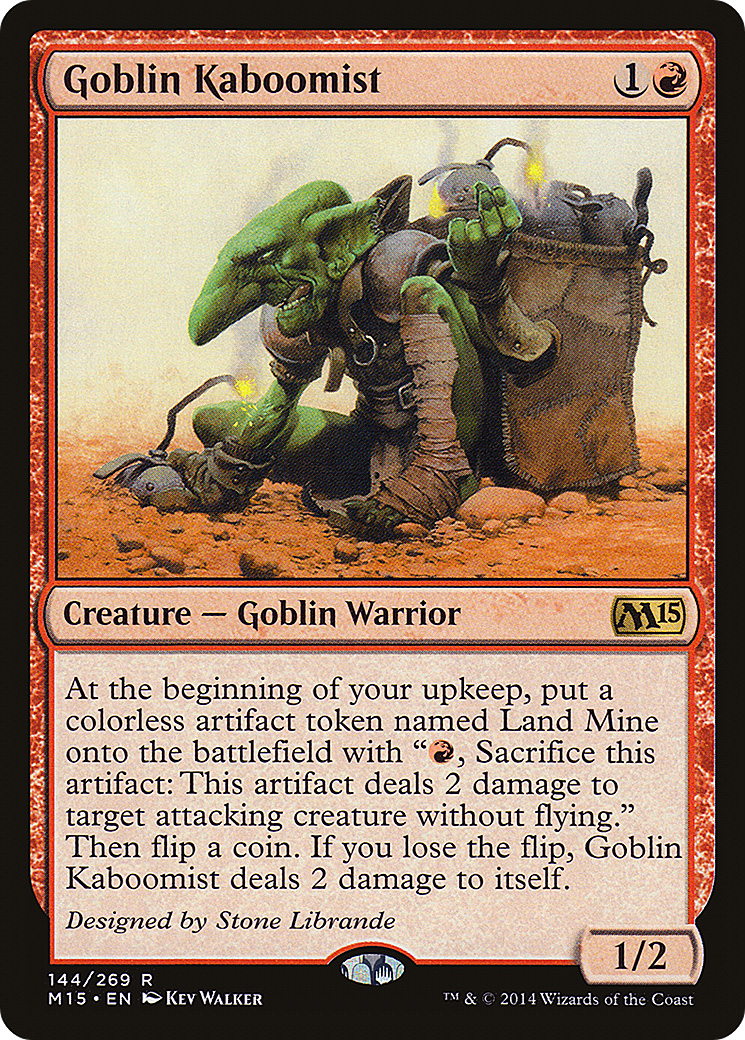 Goblin Kaboomist (144) - Magic 2015