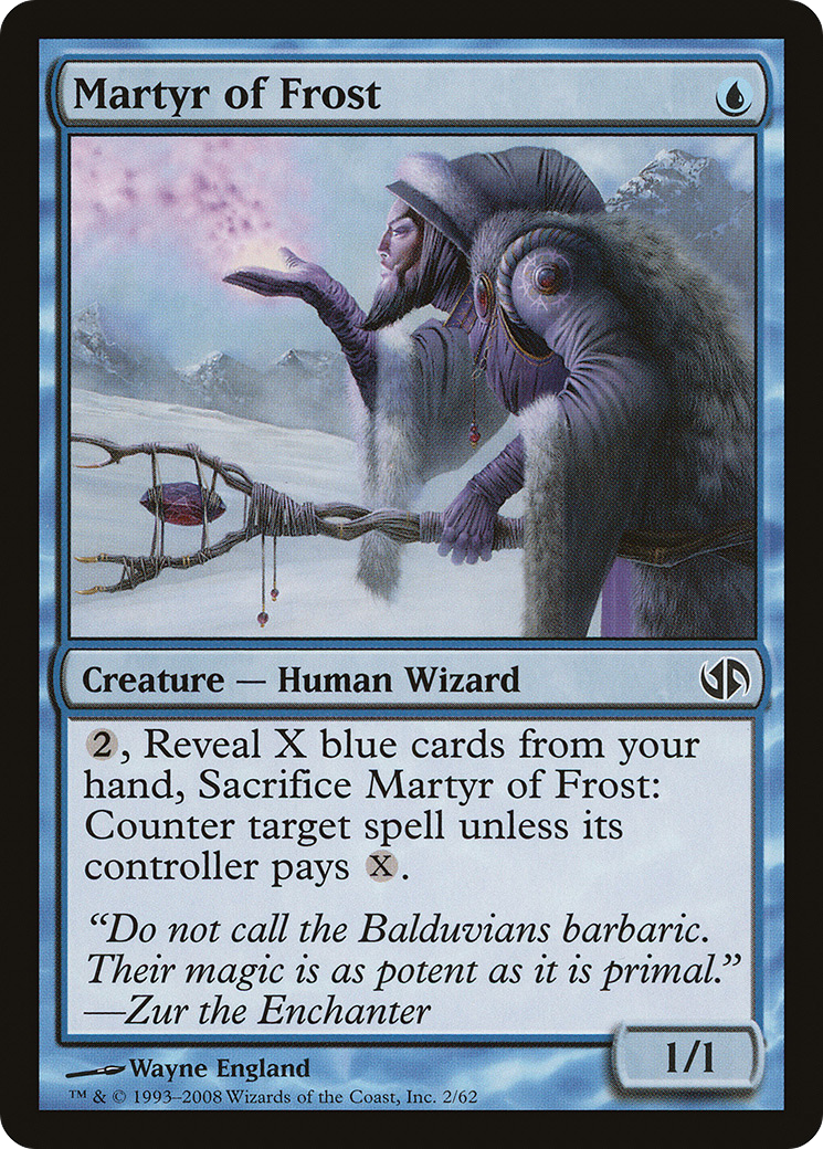 Martyr of Frost (002) - Duel Decks: Jace vs. Chandra