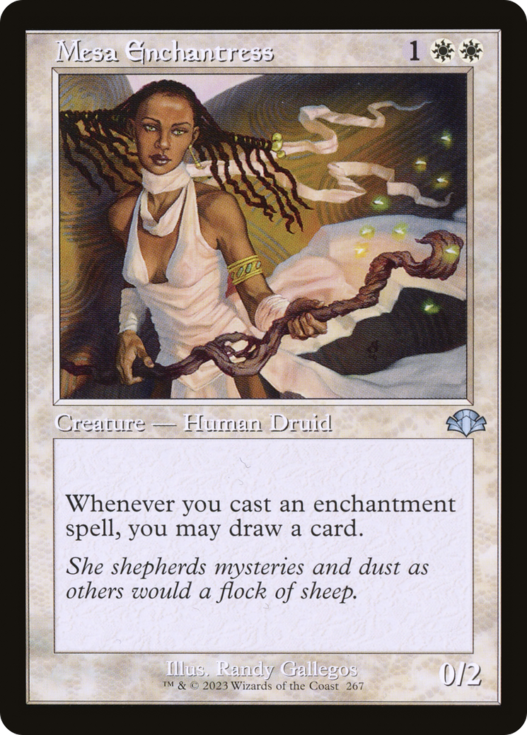 Mesa Enchantress (Retro) (267) - Dominaria Remastered