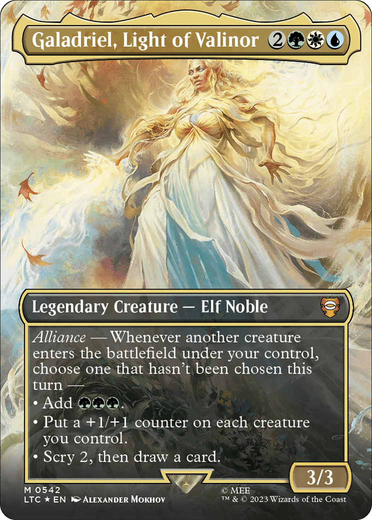 Galadriel, Light of Valinor (542) Foil - Tales of Middle-earth Commander