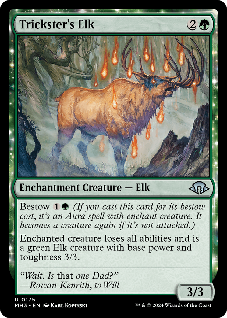 Trickster's Elk: (enchantment) (175)
