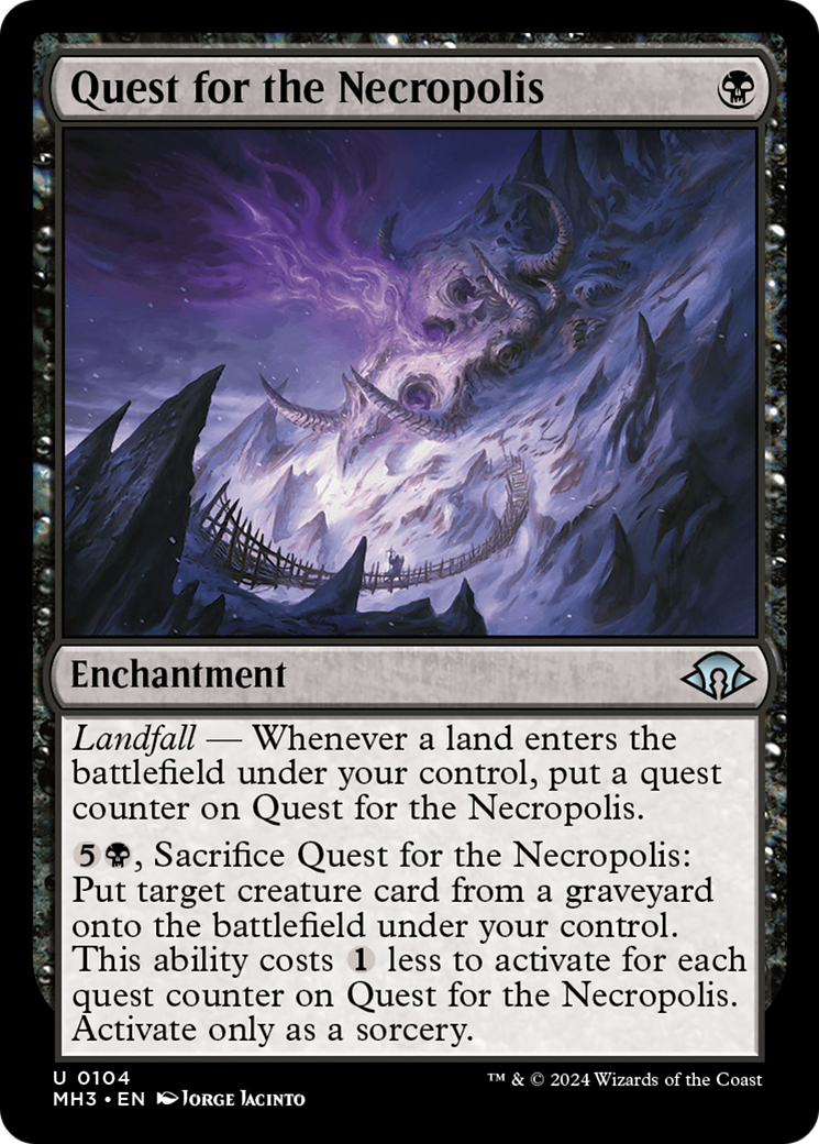 Quest for the Necropolis (104) Foil - Modern Horizons 3