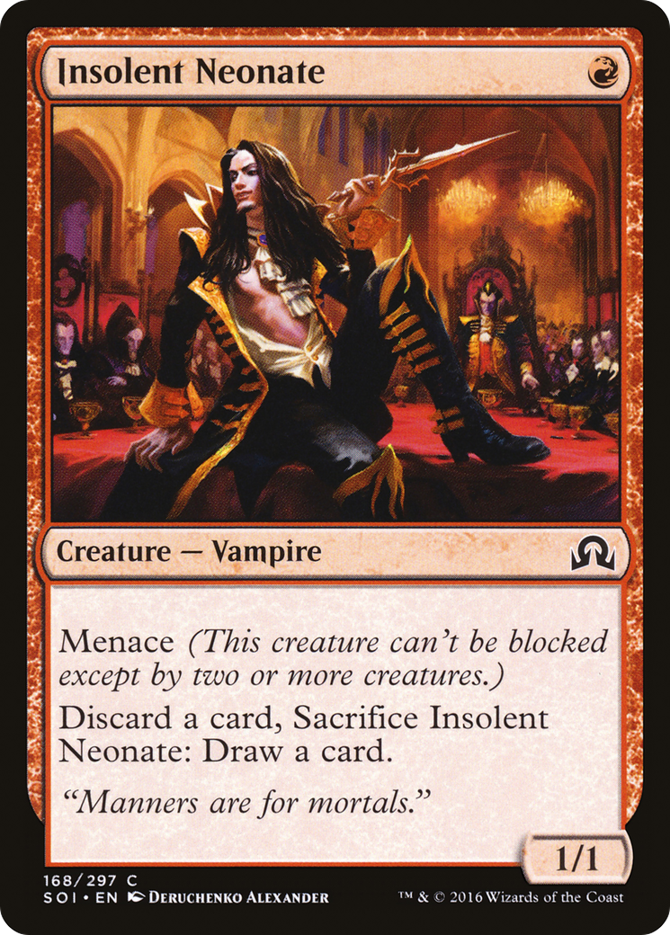 Insolent Neonate (168) - Shadows over Innistrad