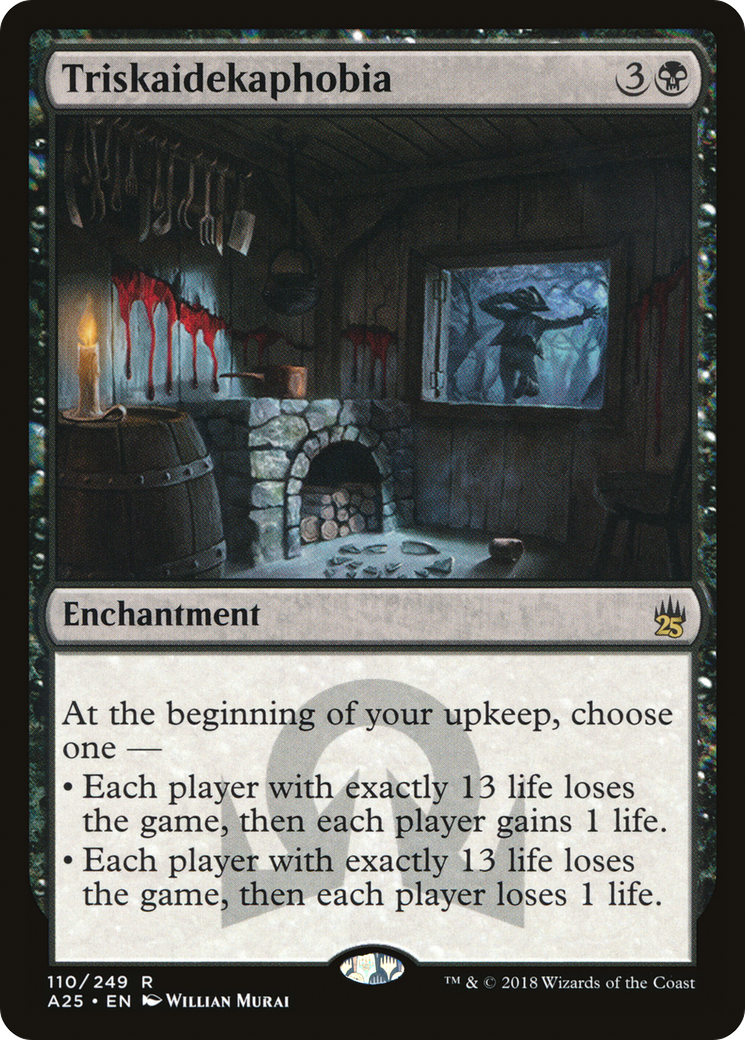 Triskaidekaphobia (110) Foil - Masters 25