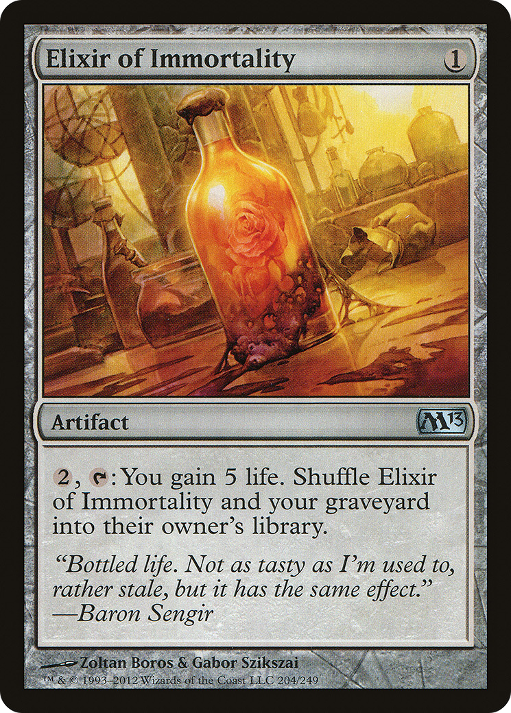 Elixir of Immortality (204) - Magic 2013