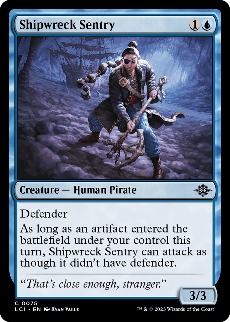 Shipwreck Sentry (075) - The Lost Caverns of Ixalan