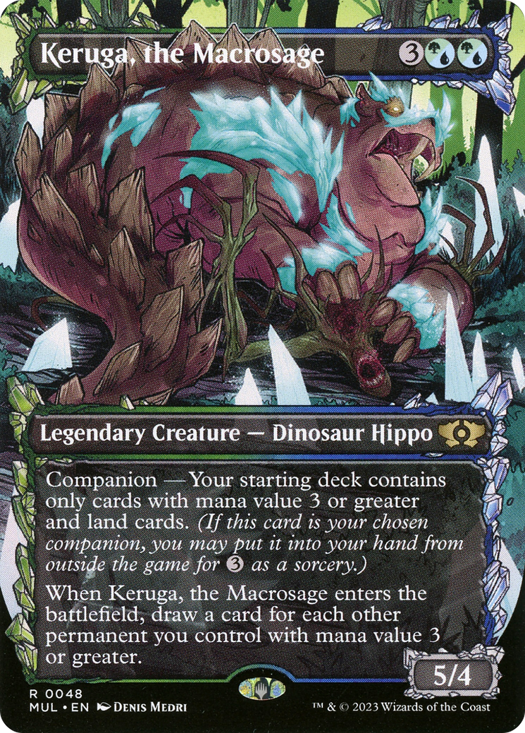 Keruga, the Macrosage (Showcase) (048) - Multiverse Legends