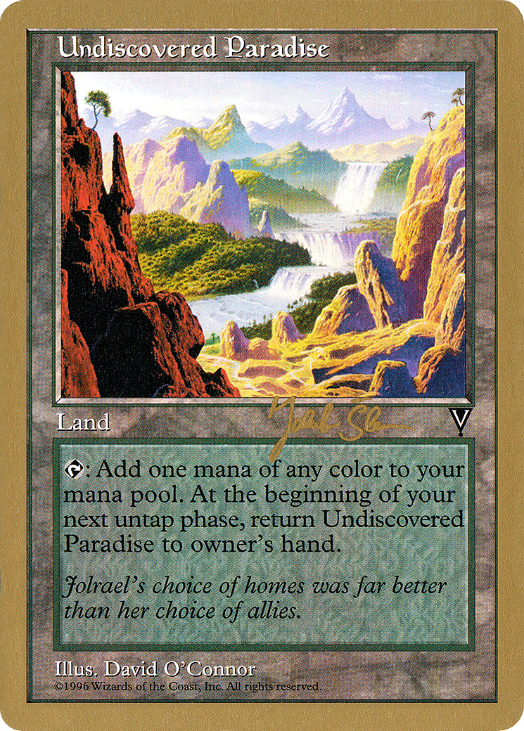 Undiscovered Paradise - 1997 Jakub Slemr (VIS) (Retro) - World Championship Decks 1997