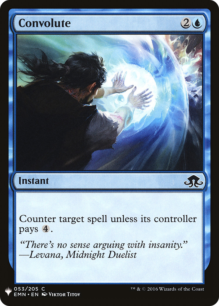 Convolute (EMN-53) - The List