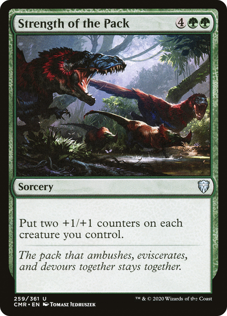 Strength of the Pack (259) Foil - Commander Legends