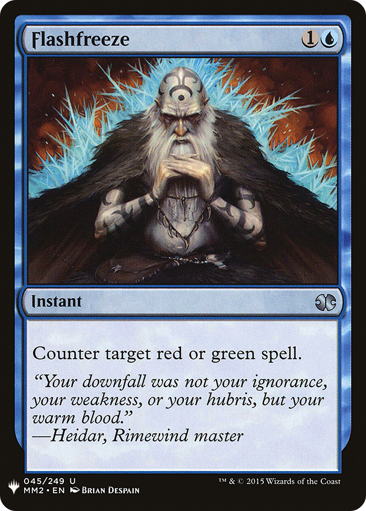 Flashfreeze (MM2-45) - The List