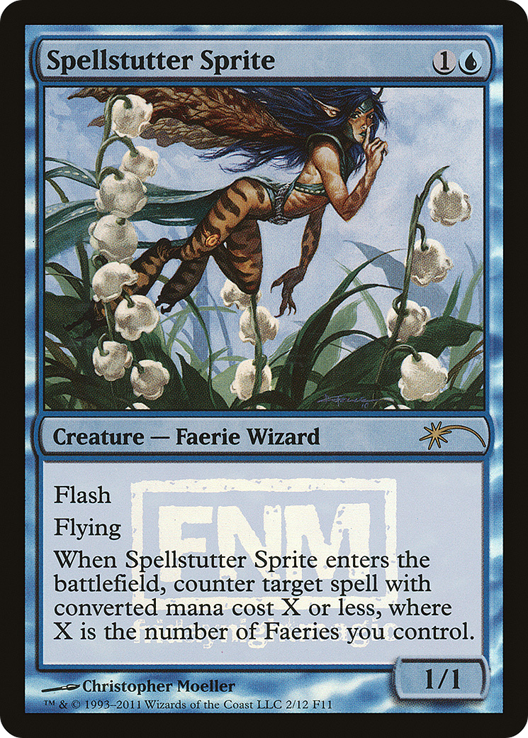 Spellstutter Sprite Foil - Friday Night Magic 2011