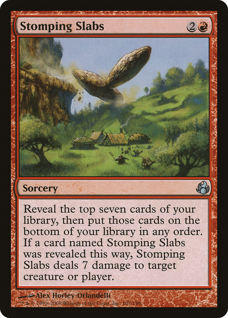 Stomping Slabs (107) Foil - Morningtide