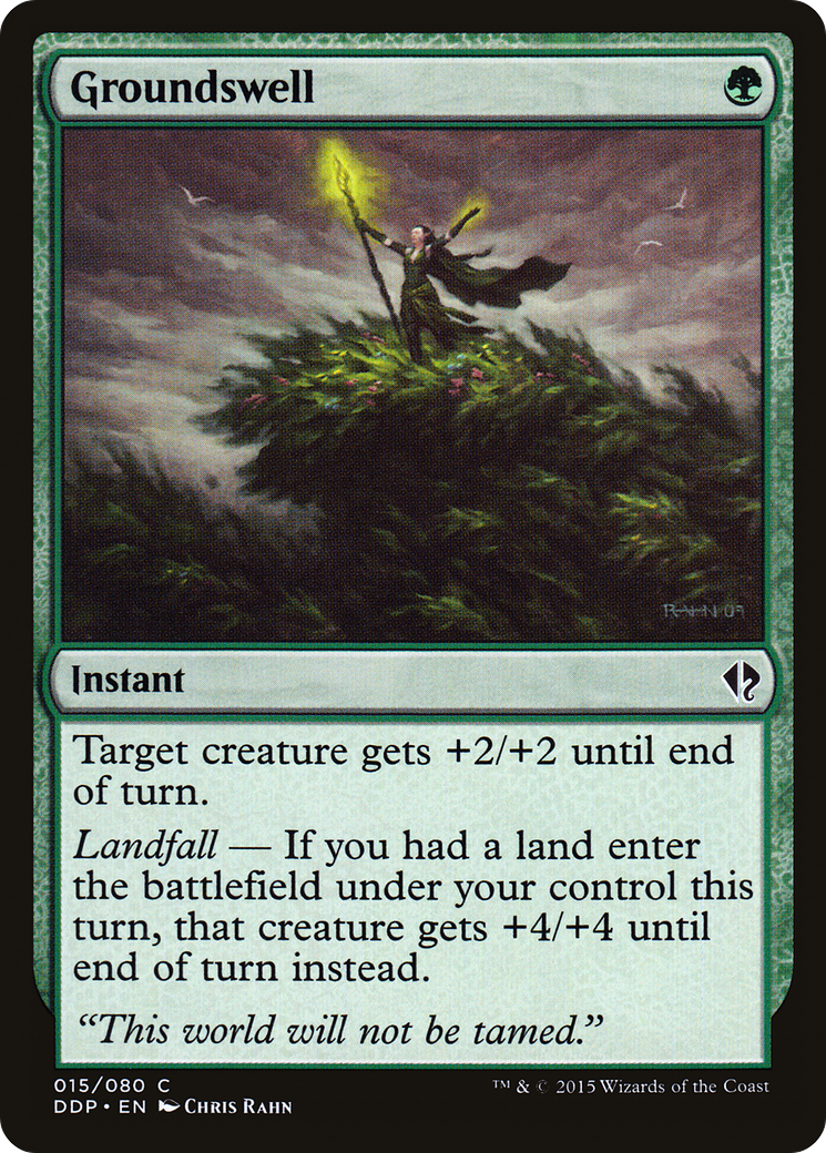 Groundswell (015) - Duel Decks: Zendikar vs. Eldrazi