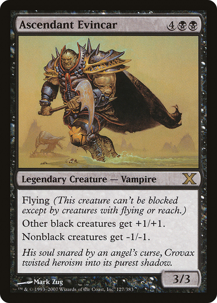 Ascendant Evincar (127) - Tenth Edition
