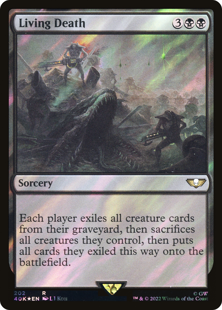 Living Death (202) Surge Foil - Warhammer 40,000 Commander