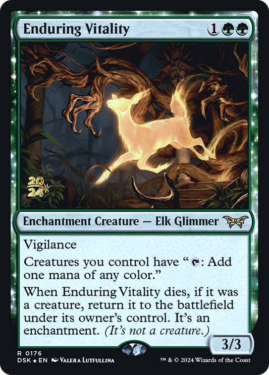 Enduring Vitality: (enchantment) Foil (176S)