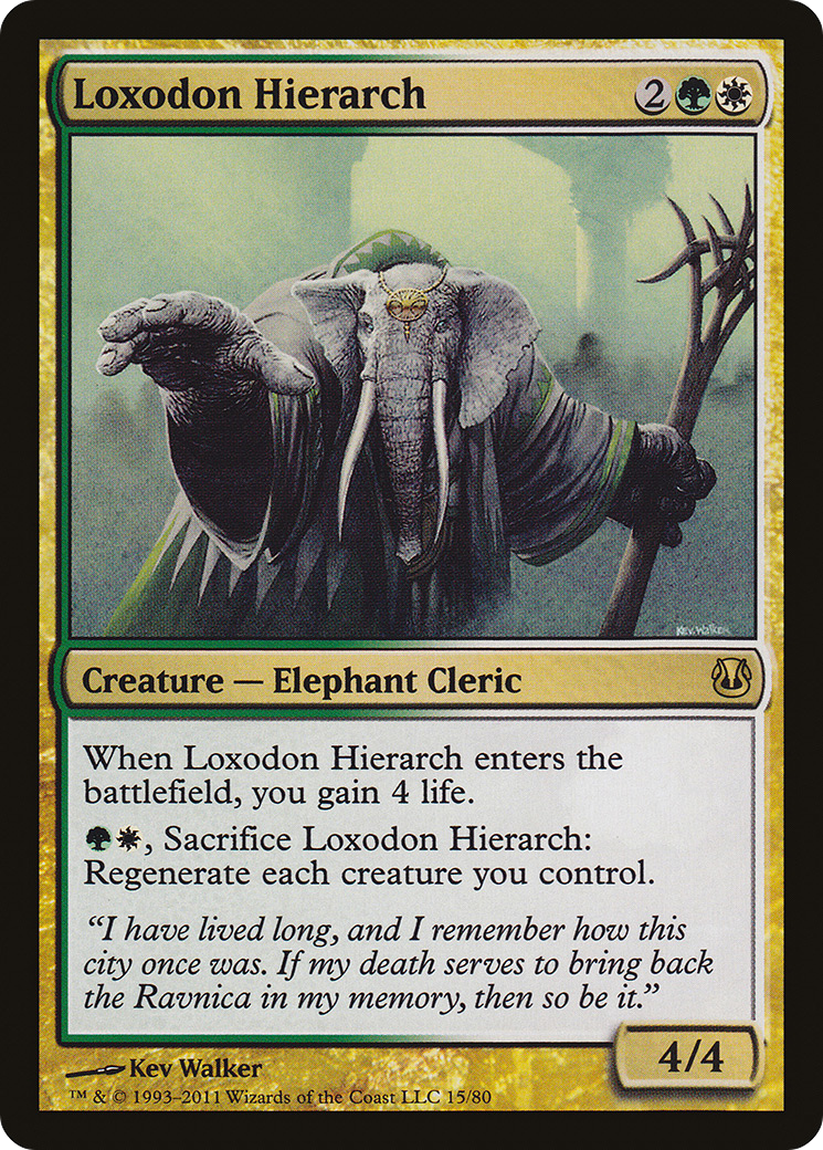 Loxodon Hierarch (015) - Duel Decks: Ajani vs. Nicol Bolas