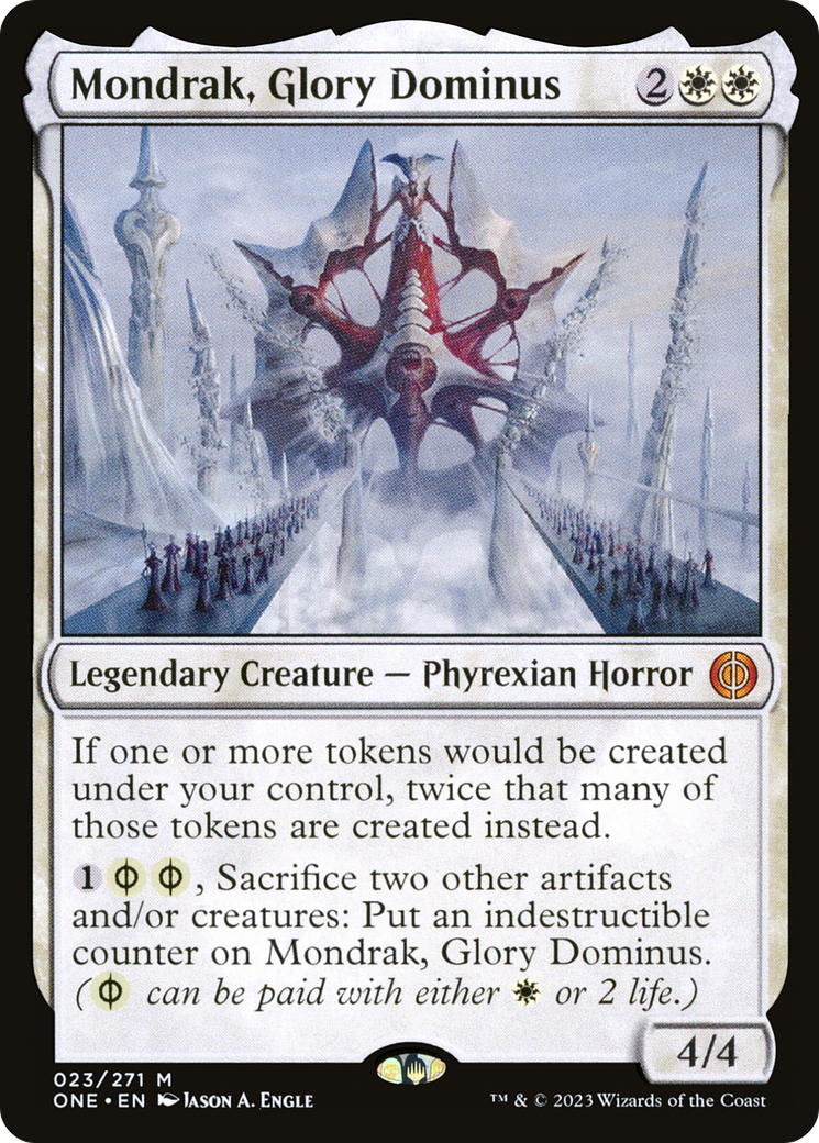 Mondrak, Glory Dominus (023) Foil - Phyrexia: All Will Be One