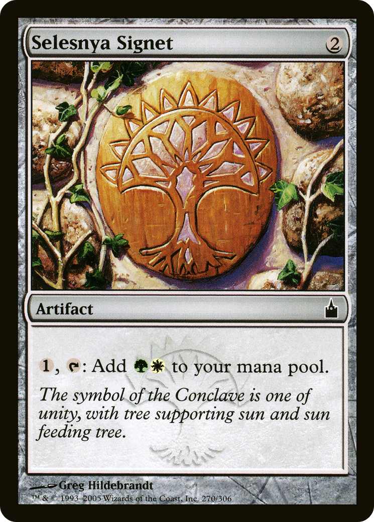 Selesnya Signet (270) Foil - Ravnica: City of Guilds