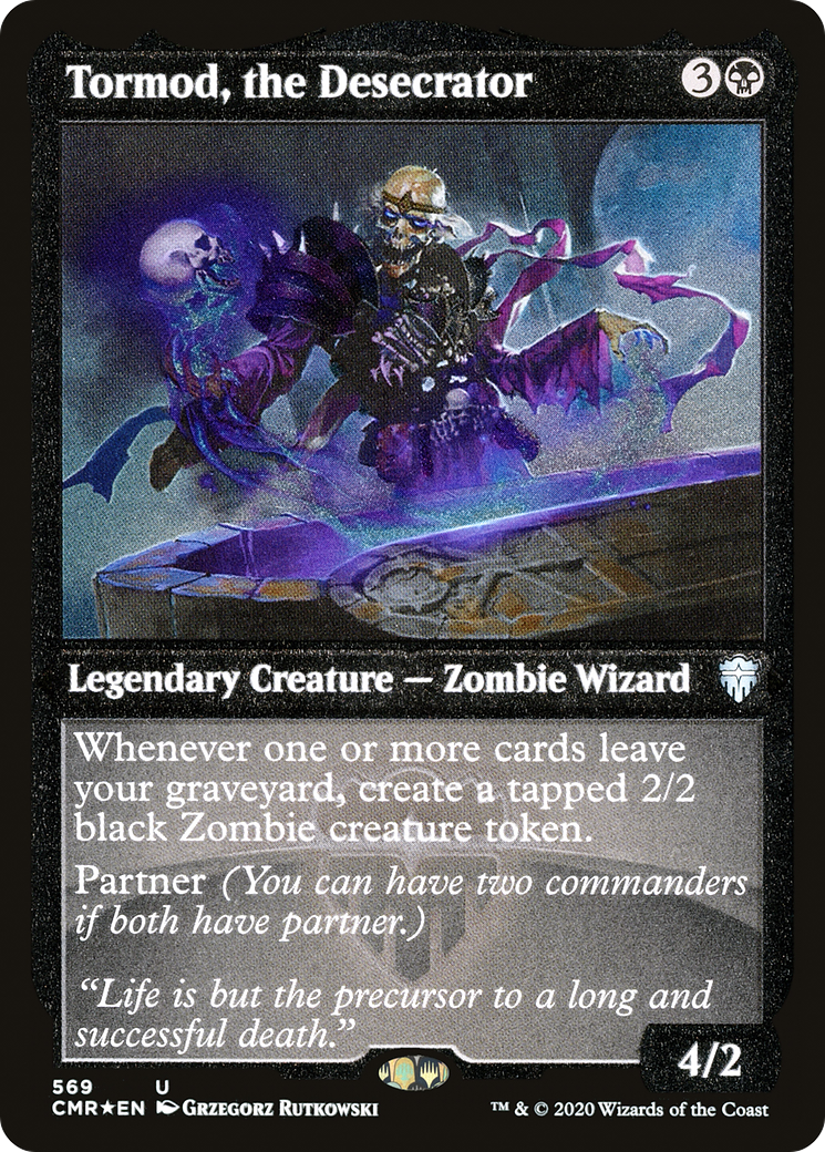 Tormod, the Desecrator (569) Foil - Commander Legends