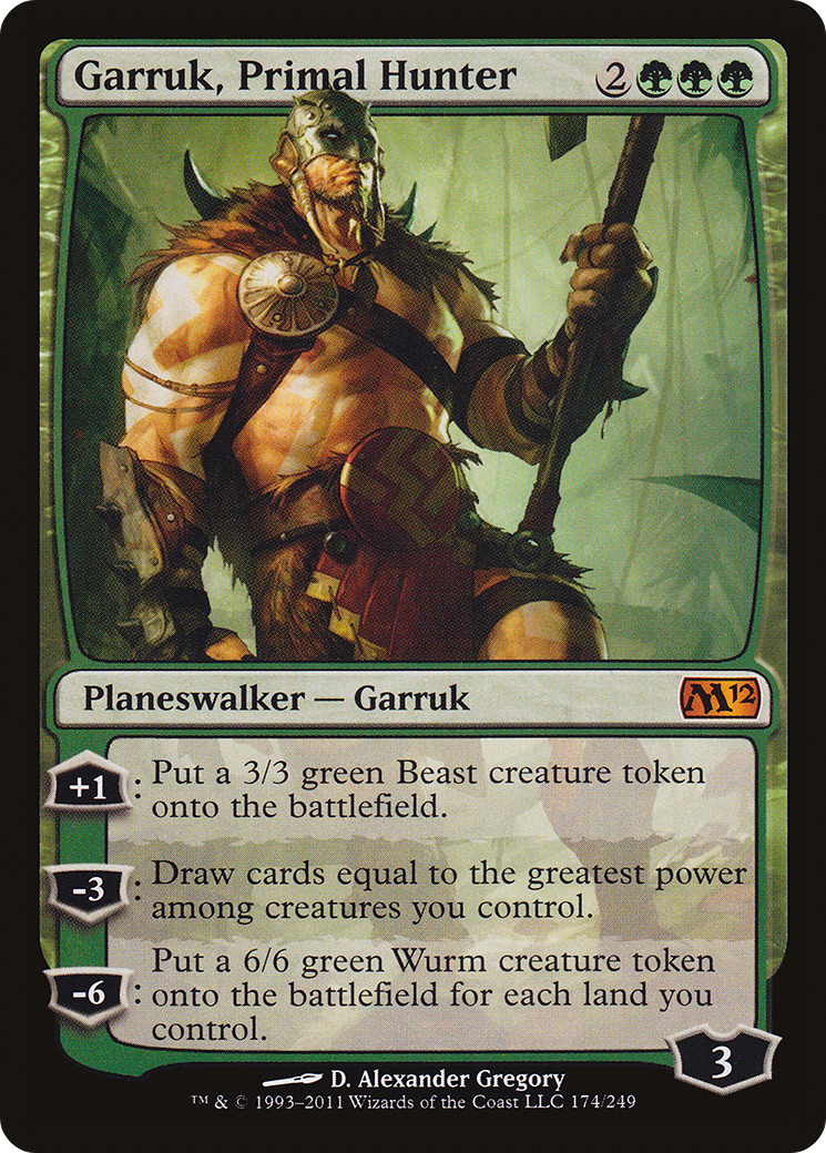 Garruk, Primal Hunter (174) - Magic 2012