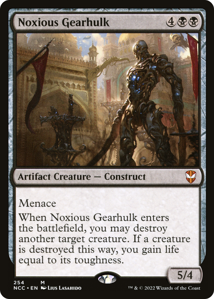 Noxious Gearhulk (254) - New Capenna Commander