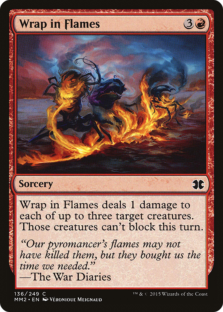 Wrap in Flames (136) - Modern Masters 2015