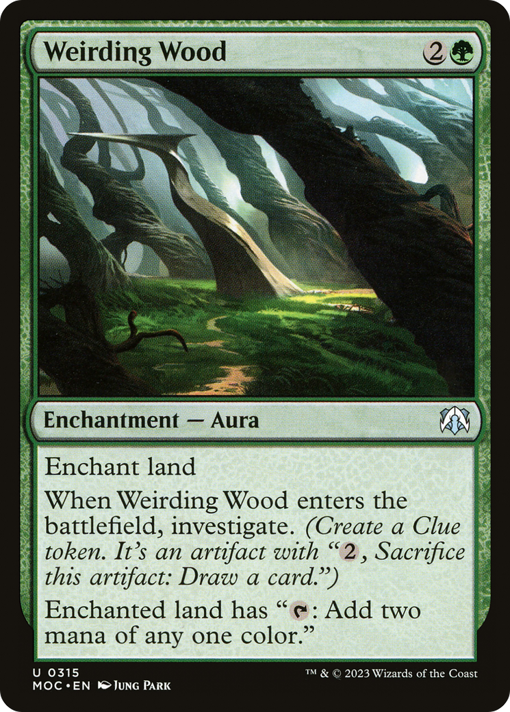 Weirding Wood (315) - March of the Machine Commander