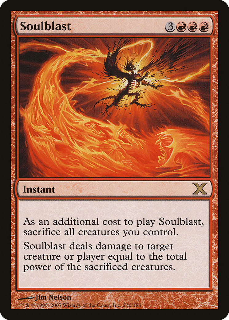 Soulblast (236) Foil - Tenth Edition