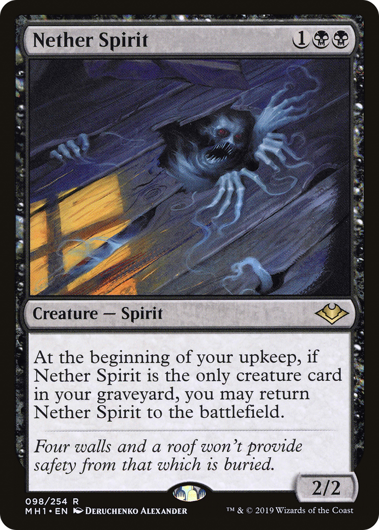 Nether Spirit (098) Foil - Modern Horizons