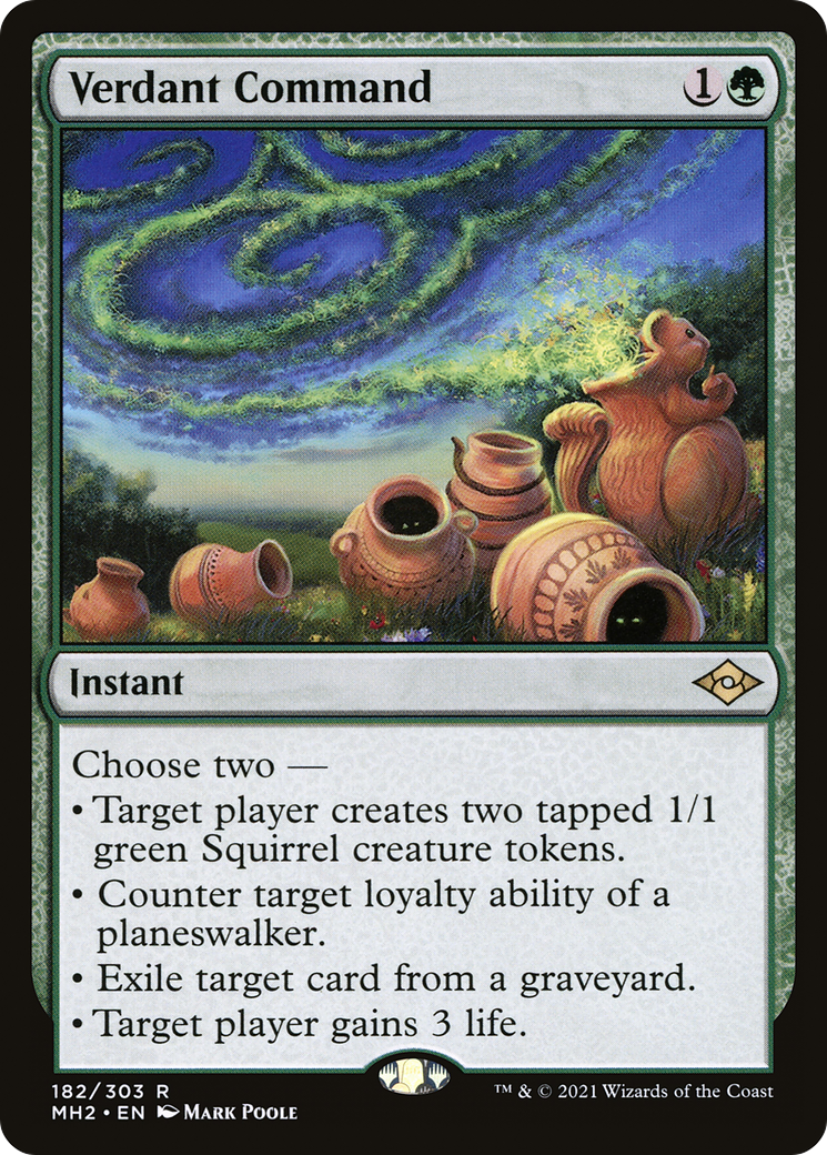 Verdant Command (182) - Modern Horizons 2