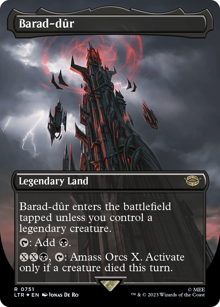 Barad-dûr (751) Foil - The Lord of the Rings: Tales of Middle-earth